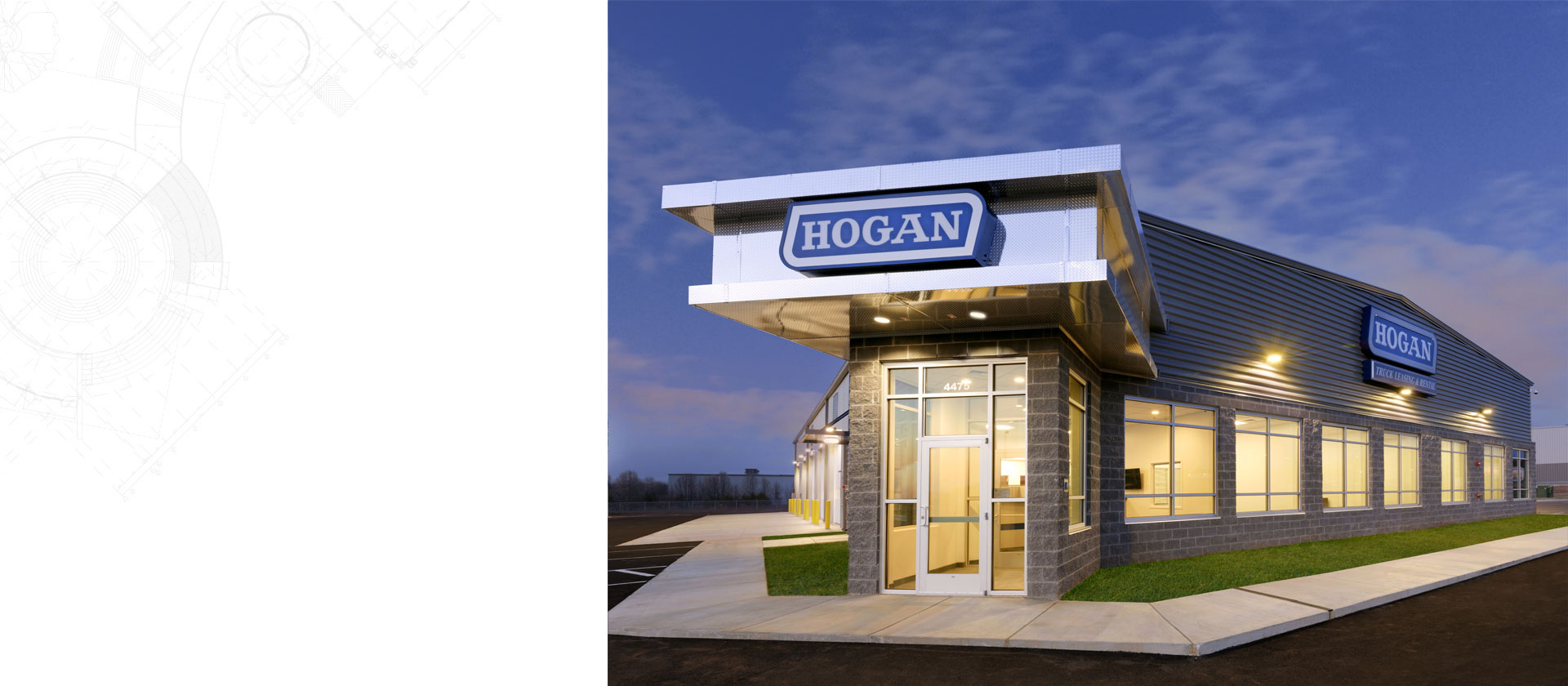 Rendering of Hogan Trucking